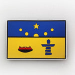 Tactical Innovations PVC Morale Patch -Provincial Flag - Nunavut
