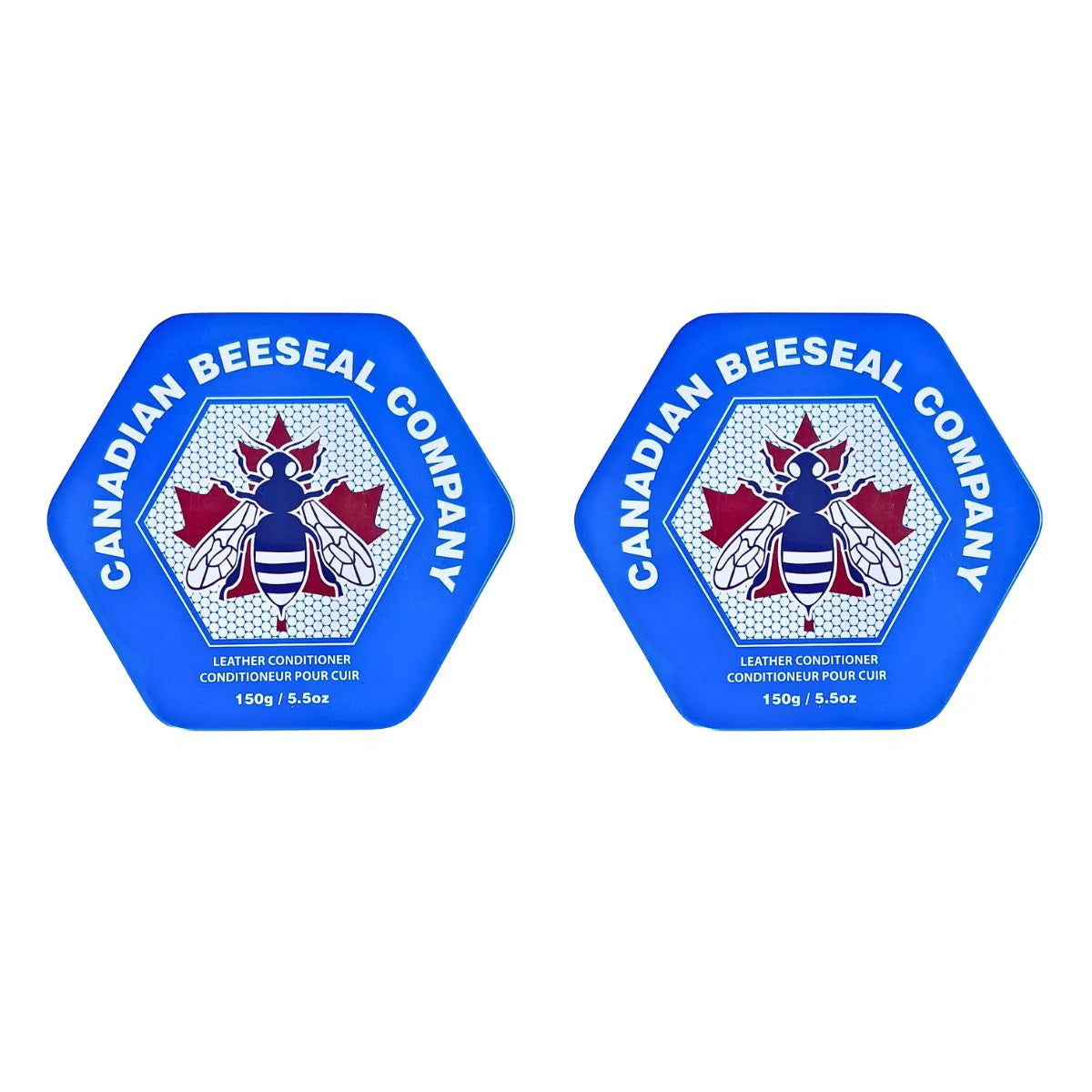 Canadian Beeseal Leather Conditioner - Pack of 2 x 150g/5.5oz