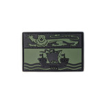Tactical Innovations PVC Morale Patch -Provincial Flag - New Brunswick